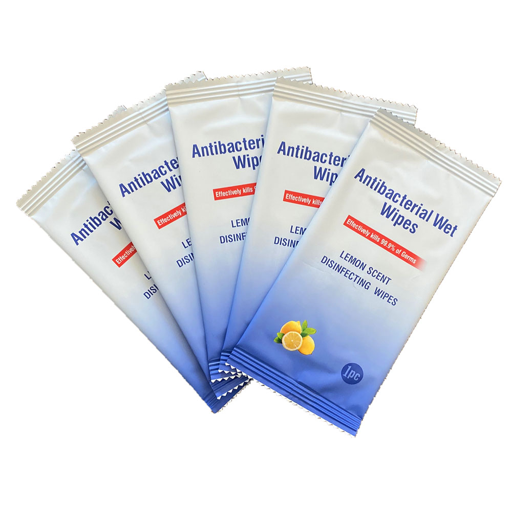 single packaging Antibacterial cleaning wipes