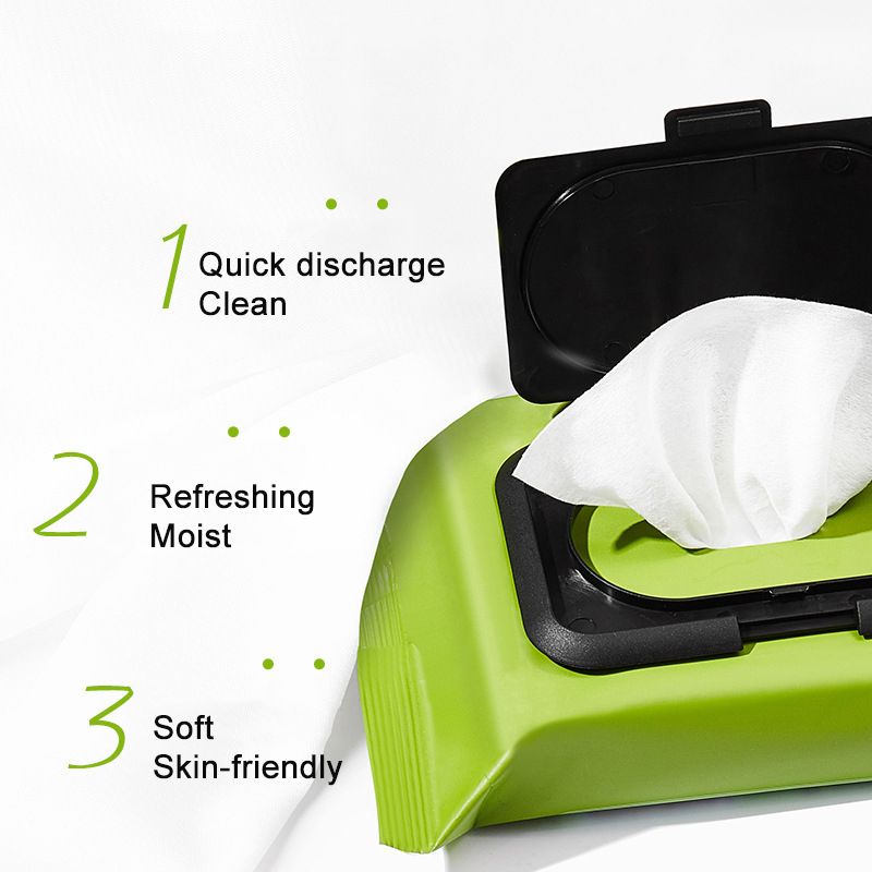 Clean makeup remover wipes