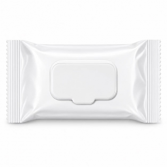 Blank wet wipes packaging - Flip-Top Lid Packs